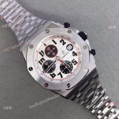 Swiss 3126 Audemars Piguet Replica Watch White Dial